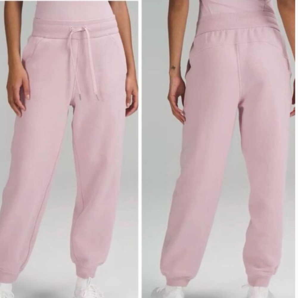Lululemon Scuba High-Rise Relaxed Jogger Pink Peony (4)